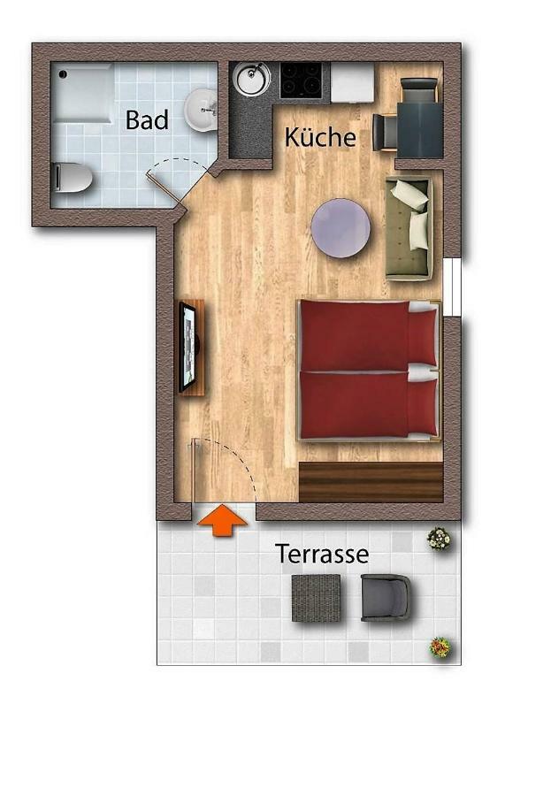 Ferienwohnung Am Muehlstein 吕本 外观 照片